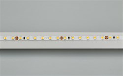 Светодиодная лента RT-A120-5mm 24V Warm3000 (9.6 W/m, IP20, 2835, 5m) (Arlight, узкая) 024105(2) - фото 87848