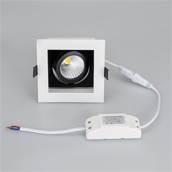 Светильник CL-KARDAN-S102x102-9W Warm (WH-BK, 38 deg) (Arlight, IP20 Металл, 3 года) 024126 - фото 89300