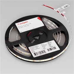 Лента UL-A120-8mm 24V Warm3500 (14.4 W/m, IP20, 5m) (Arlight, 7 лет) 042303 - фото 99084