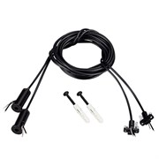 Подвес токопроводящий ARL-SL-LINE 2x2m Set BLACK (Arlight, провод 2x0.5) 045800
