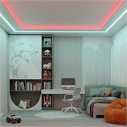 Лента RT-H120-10mm 24V RGBW-Warm-4-in-1 (25 W/m, IP20, 4040, 5m) (Arlight, Открытый) 048746