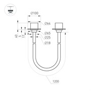 Светильник SP-TROPIC-BUILT-TRIMLESS-R18-L1200-18W Day4000 (BK, 360 deg, 230V) (Arlight, IP20 Пластик, 3 года) 043374