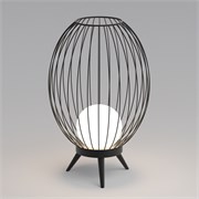 Светильник LGD-PEARL-BOLL-H574-12W Warm3000 (GR, 164 deg, 230V) (Arlight, IP65 Металл, 3 года) 030005