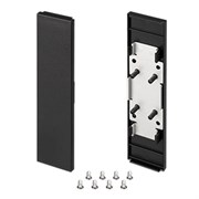 Заглушка SL-LINE-25100-DUAL BLACK глухая (Arlight, Пластик) 033038