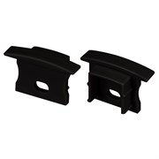 Заглушка LINE-2315-F с отверстием BLACK (Arlight, Пластик) 044280