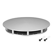 Крепление MOONLIGHT-BASE-ROUND-D18-L Silver (Arlight, Металл) 046090