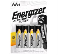 Батарейки ENERGIZER Alkaline Power LR6/E91/АА BL4 (блистер 4шт) 7638900246599