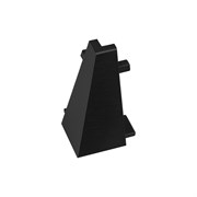 Внешний угол PLINTUS-H40 BLACK  (Arlight, Металл) 052405