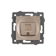 Механизм компьютерной розетки SCT-MPC1-PL-GD-V (RJ-45, CAT6) (Arlight, -) 049849