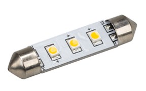 Автолампа ARL-F42-3E Warm White (10-30V, 3 LED 2835) (ANR, Открытый) 019424-1