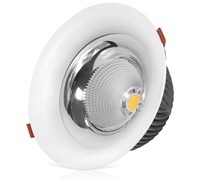 КОРПУС встраиваемого светильника DL-LED SM-D2008-35W 50гр. d=200мм (врезное-175мм) h=95mm   2000000326979