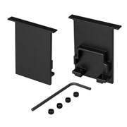 Заглушка SL-COMFORT-3551-F BLACK глухая (Arlight, Металл) 031787-1