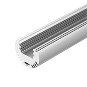 Профиль с экраном ALU-ROUND-2000 ANOD+LEN30 (Arlight, Алюминий) 015527-1