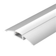 Профиль с экраном ALU-FLAT-2000 ANOD+FROST (Arlight, Алюминий) 014896-1