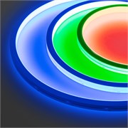 Лента герметичная WAVE-TOP-PU-H120-10x10mm 24V RGB (10 W/m, IP68, 1m, wire x1) (Arlight, Вывод боковой, 3 года) 052641