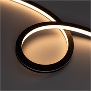 Лента герметичная NOVA-TOP-BLACK-A120-16x15mm 24V Warm2700 (10 W/m, IP67, 2835, 5m, wire x2) (Arlight, Вывод боковой, 5 лет) 049080