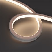 Лента герметичная NOVA-TOP-PU-A120-16x15mm 24V Warm3500 (10 W/m, IP68, 3m, wire x1) (Arlight, Полиуретан) 050605