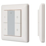 Панель Knob SR-2853K4-RF-UP White (3V, DIM, 2 зоны) (Arlight, IP20 Пластик, 3 года) 021459-1