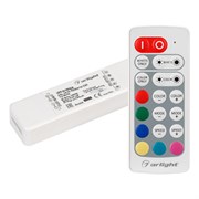 Контроллер ARL-MINI-RGBW-4x2.5A (5-24V, RF ПДУ 20кн) (Arlight, IP20 Пластик, 1 год) 024982-1