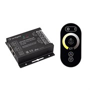 Контроллер ARL-4022-OVAL-MIX Black (12-24V, 2x10A, ПДУ, RF) (Arlight, IP20 Металл, 3 года) 027155-1
