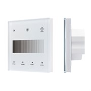INTELLIGENT ARLIGHT Сенсорная панель SMART-DALI-301-11-1G-4SC-DIM-IN White (BUS/24V, Touch, 2.4G) (IARL, IP20 Пластик, 5 лет) 046549