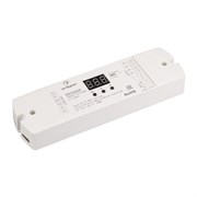 Декодер SMART-K19-DMX (12-48V, 4x350mA) (Arlight, IP20 Пластик, 5 лет) 023827-1