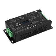 Декодер SMART-K55-DMX (12-24V, 5x6A, XLR3) (Arlight, Металл) 028449-1