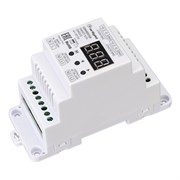 Конвертер SMART-K29-DMX512 (230V, 2x1.2A, TRIAC, DIN) (Arlight, Пластик) 027130-1