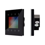Панель Sens SR-2831S-AC-RF-IN Black (220V,RGBW,1зона) (Arlight, IP20 Пластик, 3 года) 021036-1