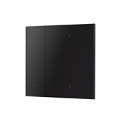 INTELLIGENT ARLIGHT Накладка панели KNX-23-2G-SUF Black (Backlight) (IARL, IP20 Металл, 2 года) 051097-1