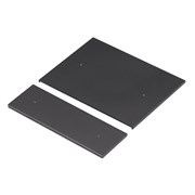 INTELLIGENT ARLIGHT Накладка панели KNX-23-2G-SUF Dark Grey (Backlight) (IARL, IP20 Металл, 2 года) 051098-1