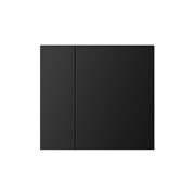 INTELLIGENT ARLIGHT Накладка панели KNX-23-2G-SUF Black (Backlightless) (IARL, IP20 Металл, 2 года) 052874-1