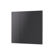 INTELLIGENT ARLIGHT Накладка панели KNX-23-2G-SUF Dark Grey (Backlightless) (IARL, IP20 Металл, 2 года) 052875-1