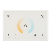 Панель Sens SMART-P81-MIX White (230V, 4 зоны, 2.4G) (Arlight, IP20 Пластик, 5 лет) 028400-1
