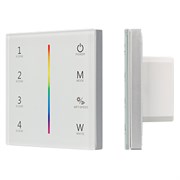Панель Sens SMART-P22-RGBW White (12-24V, 4x3A, 2.4G) (Arlight, IP20 Пластик, 5 лет) 025168-1