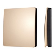INTELLIGENT ARLIGHT Кнопочная панель KINETIC-801-22-1G-WP-SUF Gold (No battery, IP67, 433Mhz) (IARL, IP67 Пластик, 3 года) 051676-1