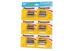 Батарейки Panasonic Alkaline Power LR6APB/12BP RU LR6 BL12 09120Б