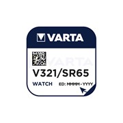 Батарейки серебряно-цинковые VARTA V321 - (блистер 1шт) 4008496245857