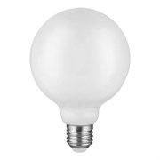 Лампа Gauss Filament G95 10W 1100lm 4100К Е27 milky диммируемая LED 1/20 189202210-D