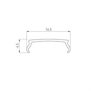 Экран F прозрачный для PHS (arlight, Пластик) 013293