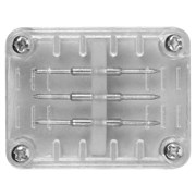 Соединитель 3W для дюралайта LED-F3W со светодиодами, пластик (продажа упаковкой) 26104