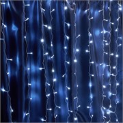 Гирлянда 230V 240 LED 2*2м, 5000K, эффект стробов,IP44 , сетевой шнур 3м в комплекте, CL20 32337