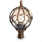 Светильник садово-парковый, серии «Версаль» (НТУ) FERON PL3803 1*60W, E27, 230V, IP44, цвет черное з 11360