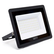 Прожектор светодиодный, 2835 SMD, 70W 6400K  AC220V/50Hz IP65, черный в компактном корпусе, SFL90-70 55176