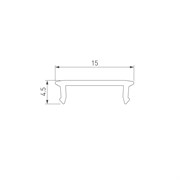 Экран SL-W15-S-2000 OPAL (Arlight, Пластик) 037238