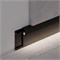 Профиль PLINTUS-H54B-2000 BLACK (Arlight, Алюминий) 046140 - фото 103770