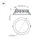 Светодиодный светильник LTD-220WH-FROST-30W White 110deg (Arlight, IP44 Металл, 3 года) 021497 - фото 104775