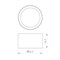 Кольцо антибликовое LGD-ANTIGLARE-RING-R85 (BK) (Arlight, Металл) 046757 - фото 104940