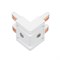 Коннектор угловой MAG-VIBE-CON-L90-INT-POWER (WH, внутренний) (Arlight, IP20 Металл, 5 лет) 044507 - фото 105299