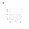 Корпус PLURIO-BASE-SURFACE-RS179x78 (WH, 1-2, 200mA) (Arlight, IP20 Металл, 3 года) 030261 - фото 106830